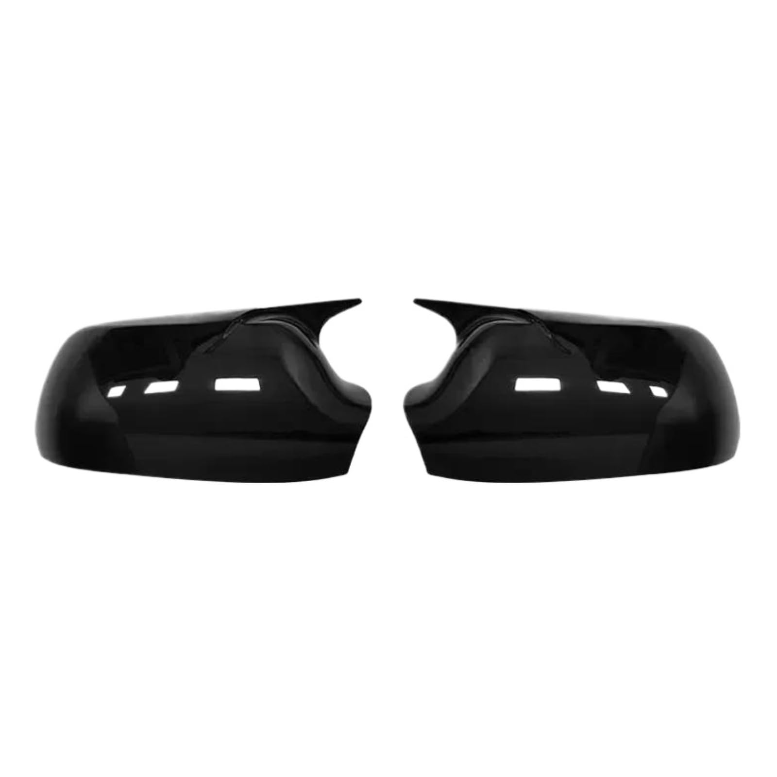 Coques de rétroviseurs Mazda 3 2003-2009 de qualité supérieure noir laqué - 5