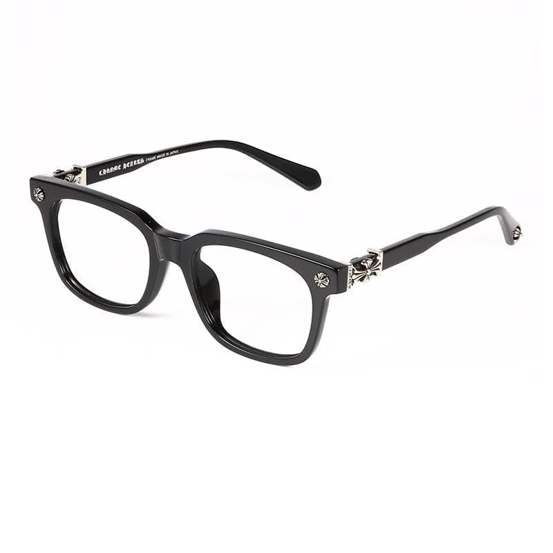 Classic Clear Lens Glasses, Eyeglasses for Men and Women, Thick Square Frame Eyewear