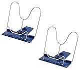 Konzepthalter / Leseständer Metallbügel mit Kunststoffsockel