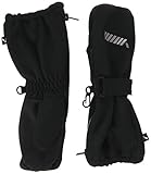 Warme Fäustlinge NAME IT Jungen NMNALFA MITTENS 1FO Fäustlinge, Schwarz (Black Black), 5 (Herstellergröße: 5)