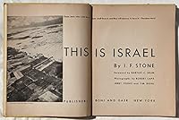 This is Israel; B0007DVRL6 Book Cover