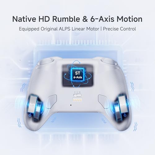 Image of MOBAPAD Chitu2 HD Wireless Pro Controller for Nintendo Switch 2 /1 Lite /OLED, Gamepad with TMR Glide Joysticks [ZERO Drift], HD Rumble, NFC, Mechanical Buttons, Turbo, Programming, 6 Axis Gyro