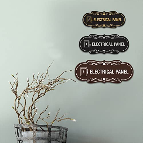Panneau électrique design noir boîte moyenne tableau électrique maison