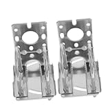 Vaguelly 2 Stück Antennen Halterung Aluminiumlegierung Wetterfest Förmige Mastklemme...