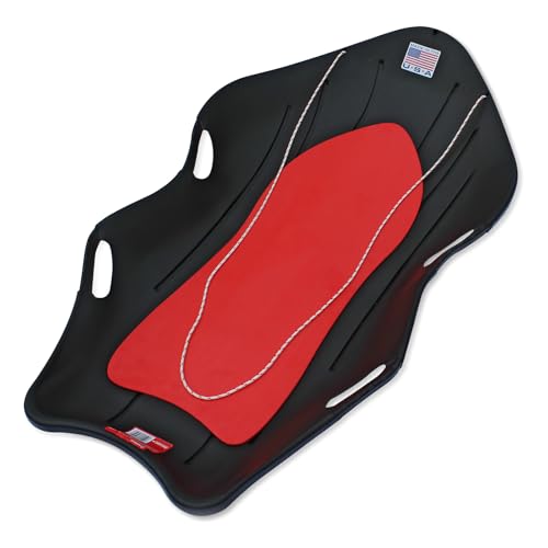 Flexible Flyer Snow Boat 2-Person Sled – 48' Plastic Snow Sled for Kids & Adults, Ages 4 and Up...