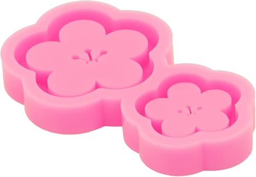 Miniatura 10 de Angel Wings Molde de resina para coctelera con respaldo brillante, moldes de silicona con flores de cerezo, hermosa flor de resina epoxi para