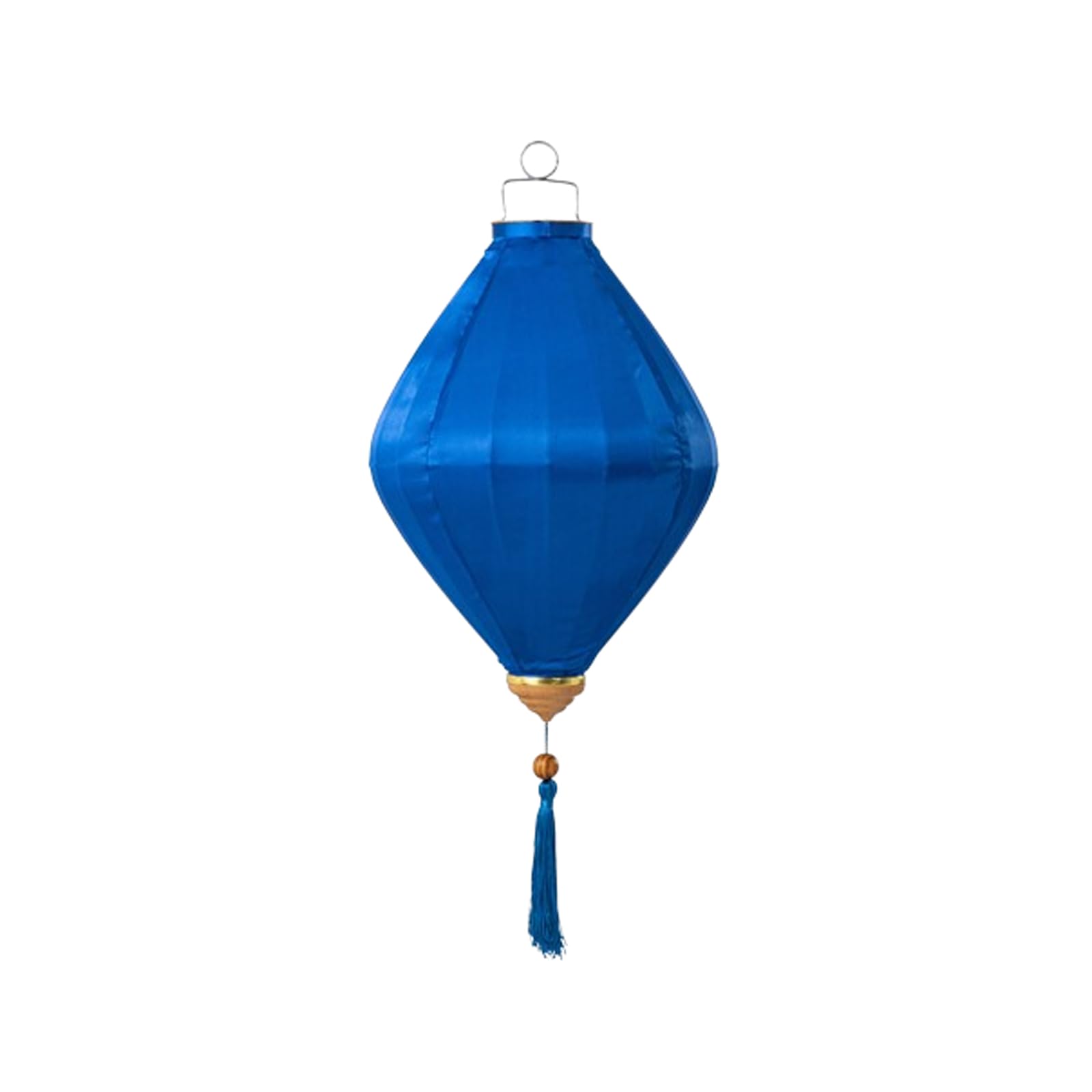 Farol Oval Silk Lantern Chinese Festive Satin Lantern Traditional Oriental Hanging Lantern with Tassel for Mid-Autumn New Year Christmas Decor Linterna