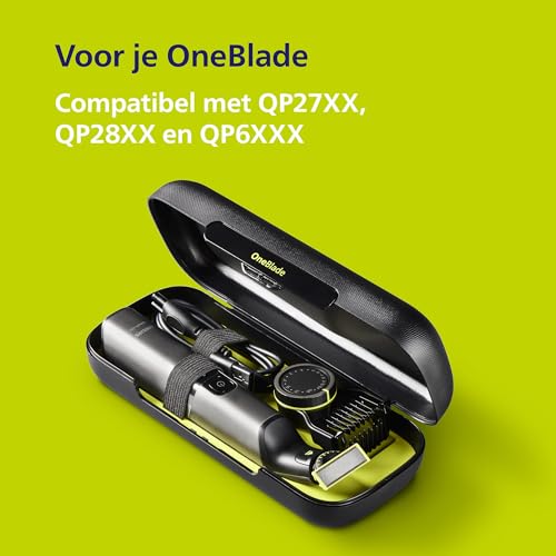 Philips OneBlade reisetui - Perfect voor onderweg, voorkomt schade, compatibel met QP27XX, QP28XX en QP6XXX, model QP401/30 - Afbeelding 6