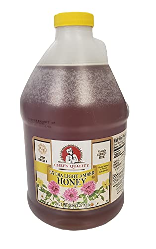 Extra Light Amber - USDA Grade A 100% Pure - Kosher - 5 POUNDS