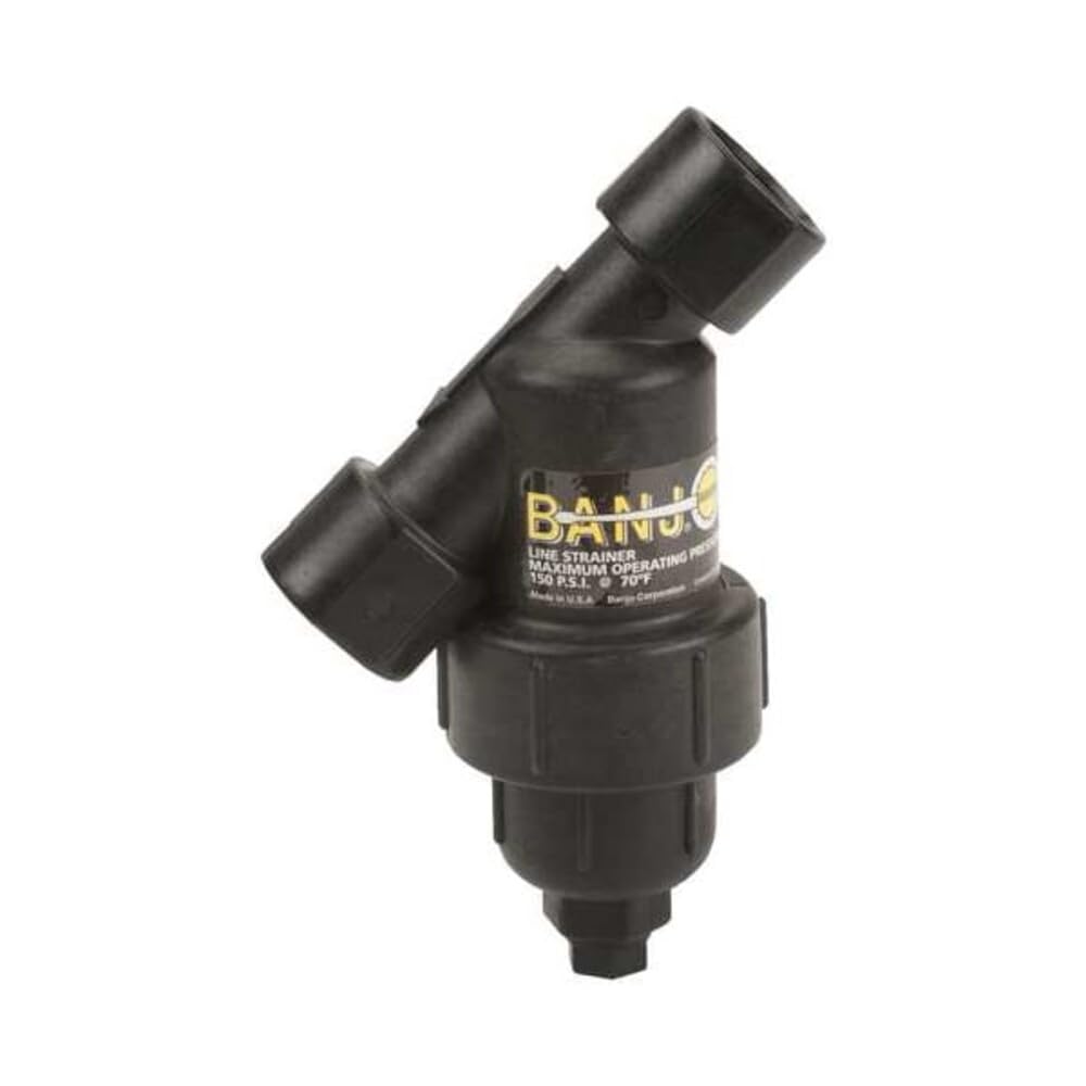 Banjo Ls075–80 Polypropylène Y Passoire en maille, 80, 3/10,2 cm NPT femelle