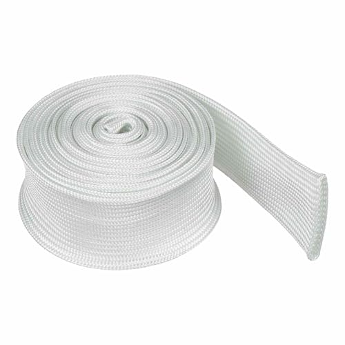 Funda trenzada de fibra de vidrio para organizar cables de oficina y hogar