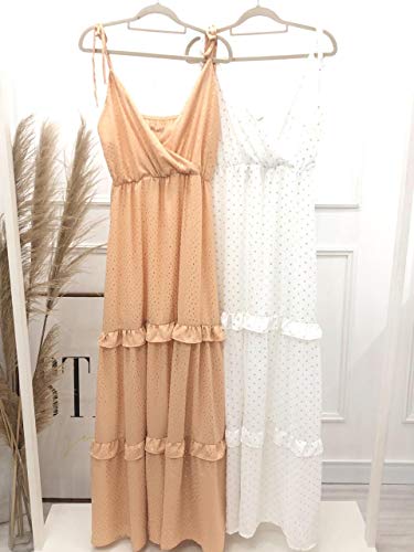 Vestido longo Shine Gold