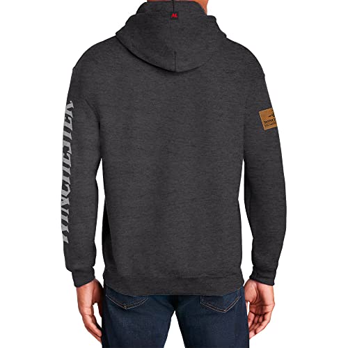 Winchester Legend Collection Buck Belt Buckle Made in the USA Fleece Pullover Hooded Sweatshirt for Men4