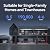 Ranein Natural Gas Tankless Water Heater, Outdoor Max 8.5 GPM, 190,000 BTU Instant Hot Water Heater