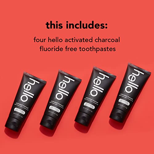 Hello 43556171 Activated Charcoal Epic Teeth Whitening Fluoride Free Toothpaste thumb #1