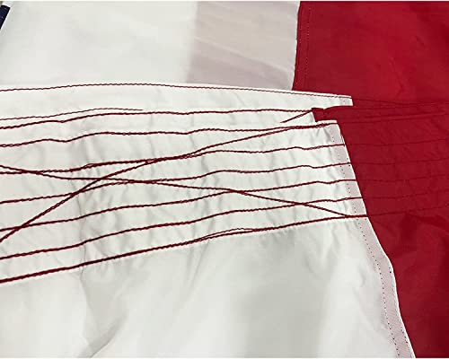 Homissor American Flag 15X25 Ft Large Us Flags - Made In Usa - Giant United State Flag Heavy Duty Outdoor Embroidered Stars For All Weather High Wind Sewn Stripes With Brass Grommets #TOP4