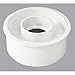 4" Spigot x 1-1/2" DWV Hub PVC Bushing Adapter