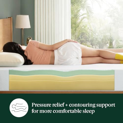 Image of Zinus| Global #1 Brand| Green Tea Memory Foam Premium Mattress| Pressure-Relieving Comfort & Orthopedic Support, Naturally Fresh, CertiPUR-US & Oeko-TEX Certified Queen (75 x 60 x 8 inch)