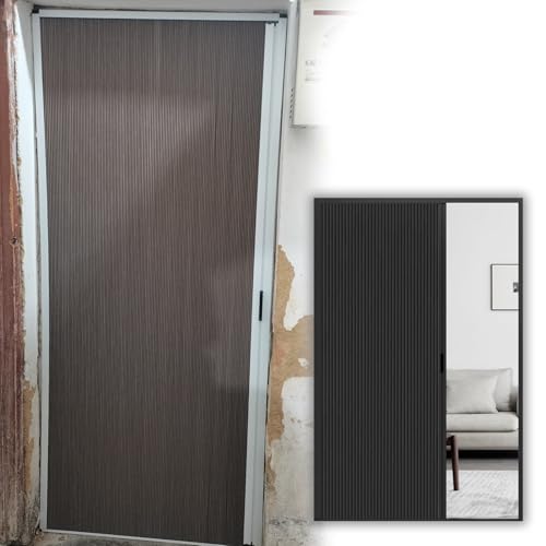 Black Aluminum Accordion Door