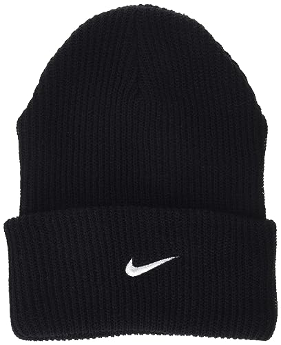Bonnet Nike Solo Swoosh noir bonnet streetwear unisexe taille unique automne hiver