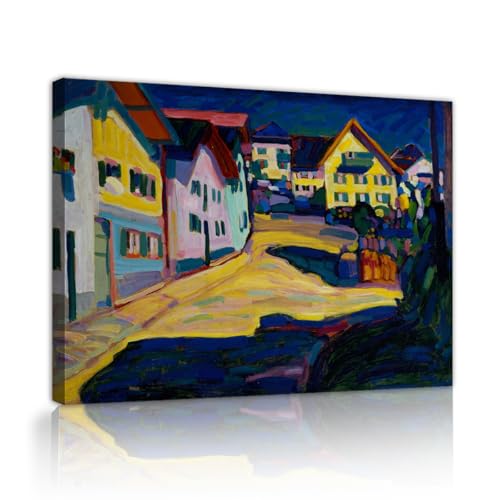 Peinture esthétique colorée Murnau pour l’étude à la maison et salon