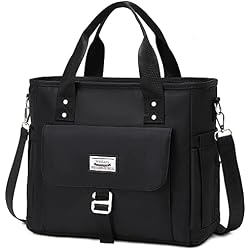 Weitars Insulated Lunch Bag for Men Women,Leak Proof Lunch Box for Work,Extra Large Lunch Tote Bag With Removable Shoulder Strap with Side Pockets,Reusable Lunch Cooler Purse For Picnic Hiking