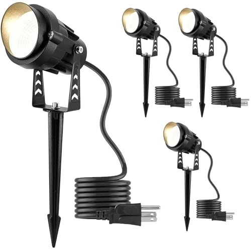 kooplicht Outdoor LED Warm White Spotlights, 3000K Landscape Spot Lights,