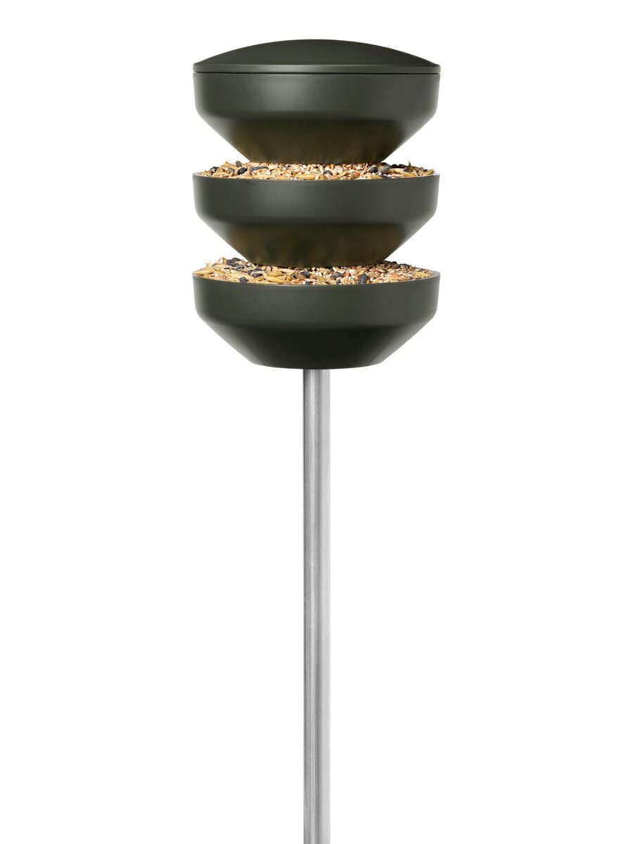 Rosendahl Vogel Fütterstation H107 cm Bruchsicher 100% recycelt, grün