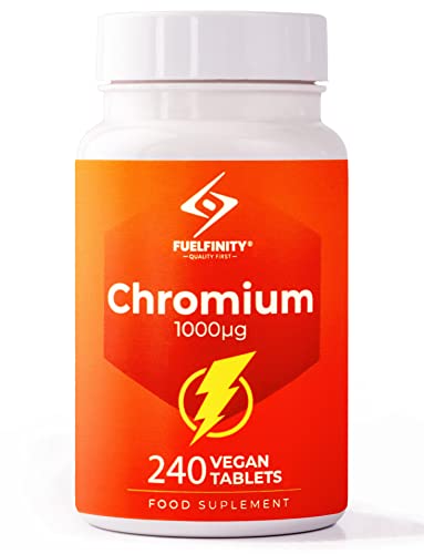 FuelFinity Chromium Picolinate 1000mcg, 240 Tablets