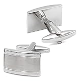 Alta Calidad: Gemelos para los hombres están hechos de cobre material de alta calidad, más robusto, no es fácil de deformar, envuelto en una capa de revestimiento de acero inoxidable en el exterior, resistente al desgaste, sino que también no se desvanece, el desgaste no será alérgico a, toque muy suave, desgaste muy cómodo