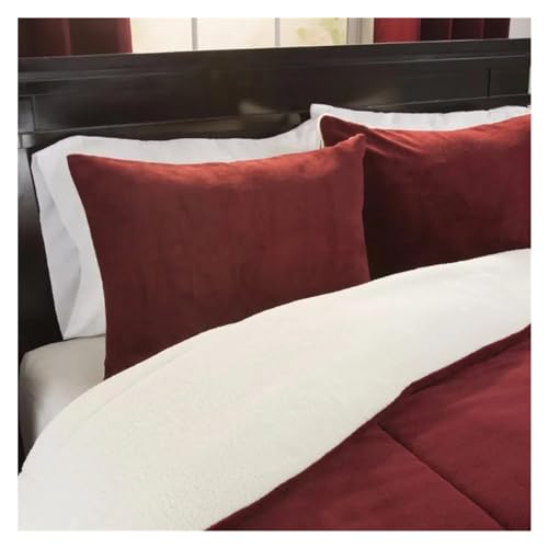 Couette Queen taupe 3 pièces lit double couverture - 2