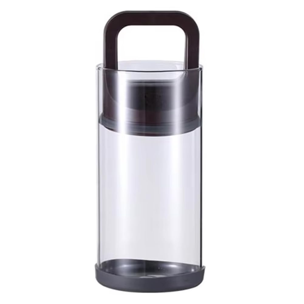 CTRLZS Vacuum Sealed Coffee Bean Storage Container - Glass Canister with Moisture-Proof Design for Kitchen Food Preservation