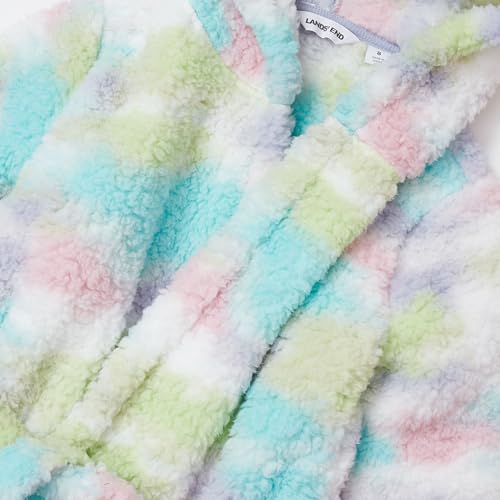 Lands' End Kids Sherpa Plush Hooded Robe and Headband2