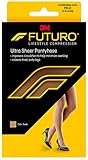 Futuro Pantyhose for Women, Mild Compression, 8-15 mm/Hg, Helps Improve Circulation to Help Minmize Swelling