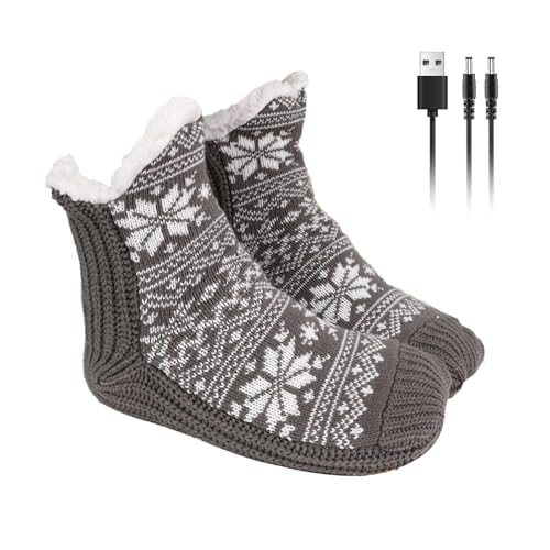 Calcetines calefactores - Calzado eléctrico térmico suave, calefacción a pilas | Equipo de calefacción recargable para mujeres y hombres, snowboard, esquí, caza, Trekking, ciclismo, desplazamiento