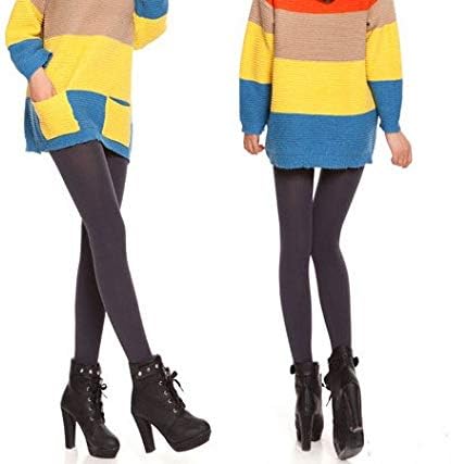 Amazon インナー 下着 ストッキング タイツ その他 裏起毛 レギンス タイツ トレンカ あったかい 寒さ対策 防寒 レディース 女性 大人女子 可愛い かわいい おしゃれ グレー タイツ レギンス スパッツ 通販