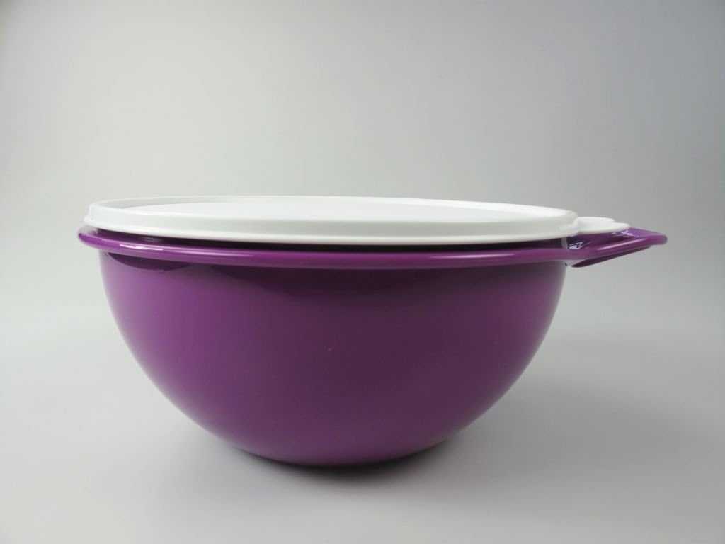 SIGNORA WARE Rührschüssel 5,0 Liter Mit Deckel - Perfekt Für Salat & Hefeteig - Orange