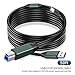 Kumiho USB 3.0 Printer Cable A Male to B Male （50Ft/15M） Compatible with Scanner, Printers, Desktop External Hard Drivers and More