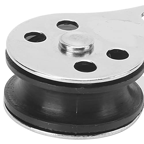 Marine Boat Pulley Blocks 316 Stainless Steel Pulley with Nylon Sheave for Kayak Boating