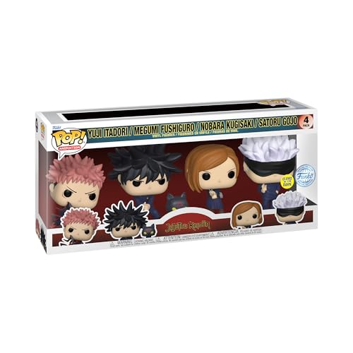 Funko Pop! Animation: Jujutsu Kaisen - Satoru Gojo - 4Pk - Figura de Vinilo...