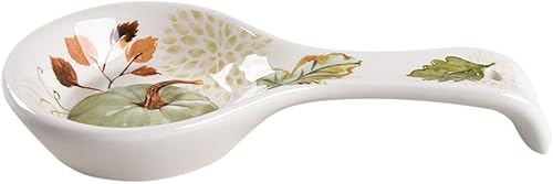 Grace Teaware Soporte para cucharas de hojas verdes salvia-Autumn Hill