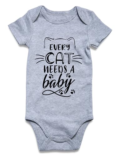 Funnycokid Infant Baby Boys Girls Every Cat Needs a Baby