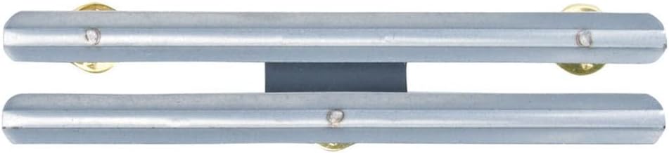 Military Slide-on Two (2) Ribbons Bar Holder with Clutchback Support