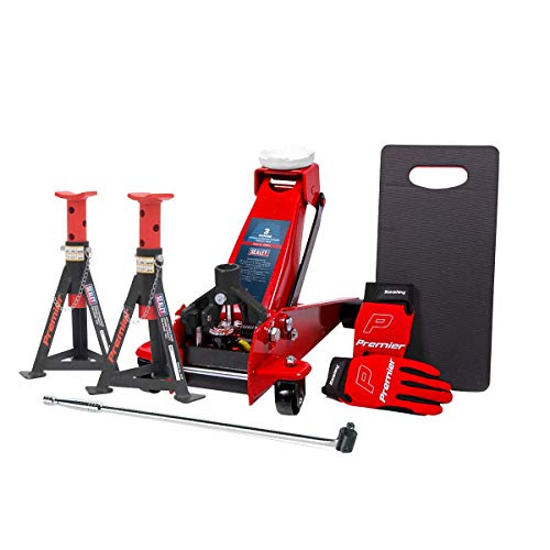 Sealey Trolley Jack 3 Tonne Combo - 3290CXCOMBO