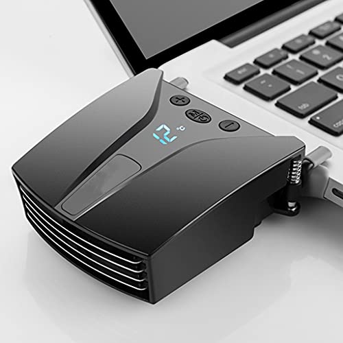 Base para Laptop con Ventilador y Display de Temperatura miniatura 2