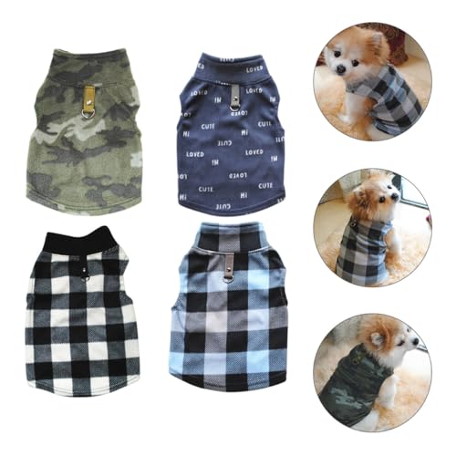 Set 4 piezas ropa de invierno para perro pequeño KALLORY miniatura 4