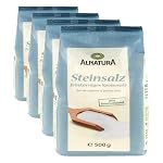 Alnatura – Alnatura Steinsalz, 500 g (Packung mit 4)