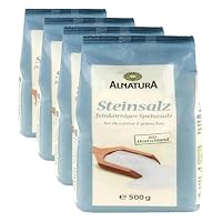 Alnatura – Alnatura Steinsalz, 500 g (Packung mit 4)
