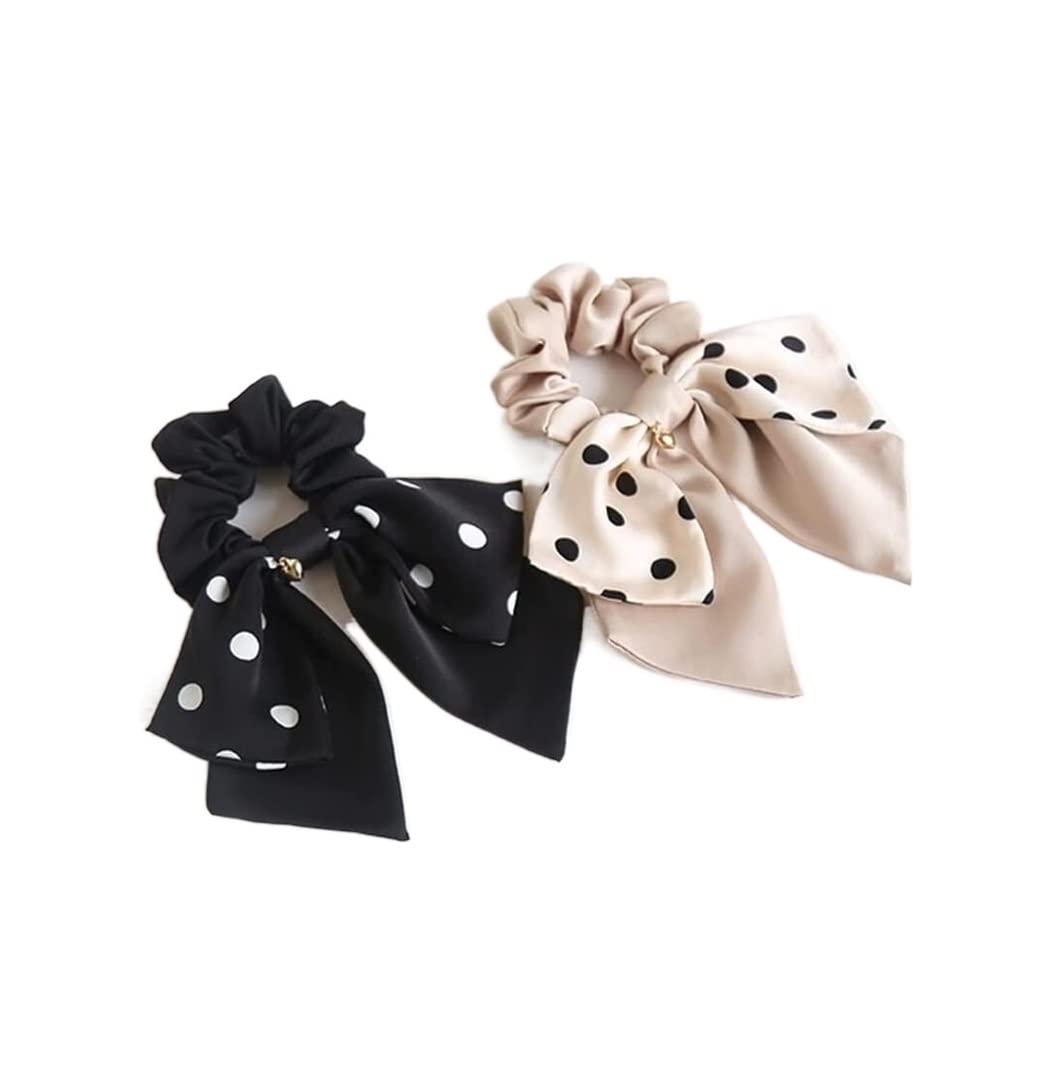 Scrunchies Per Capelli 2 Pezzi Scrunchies Per Sciarpa Per Capelli, Nastri Per Per Donna Per Per Donne Ragazze Elastici Per Coda Di Cavallo