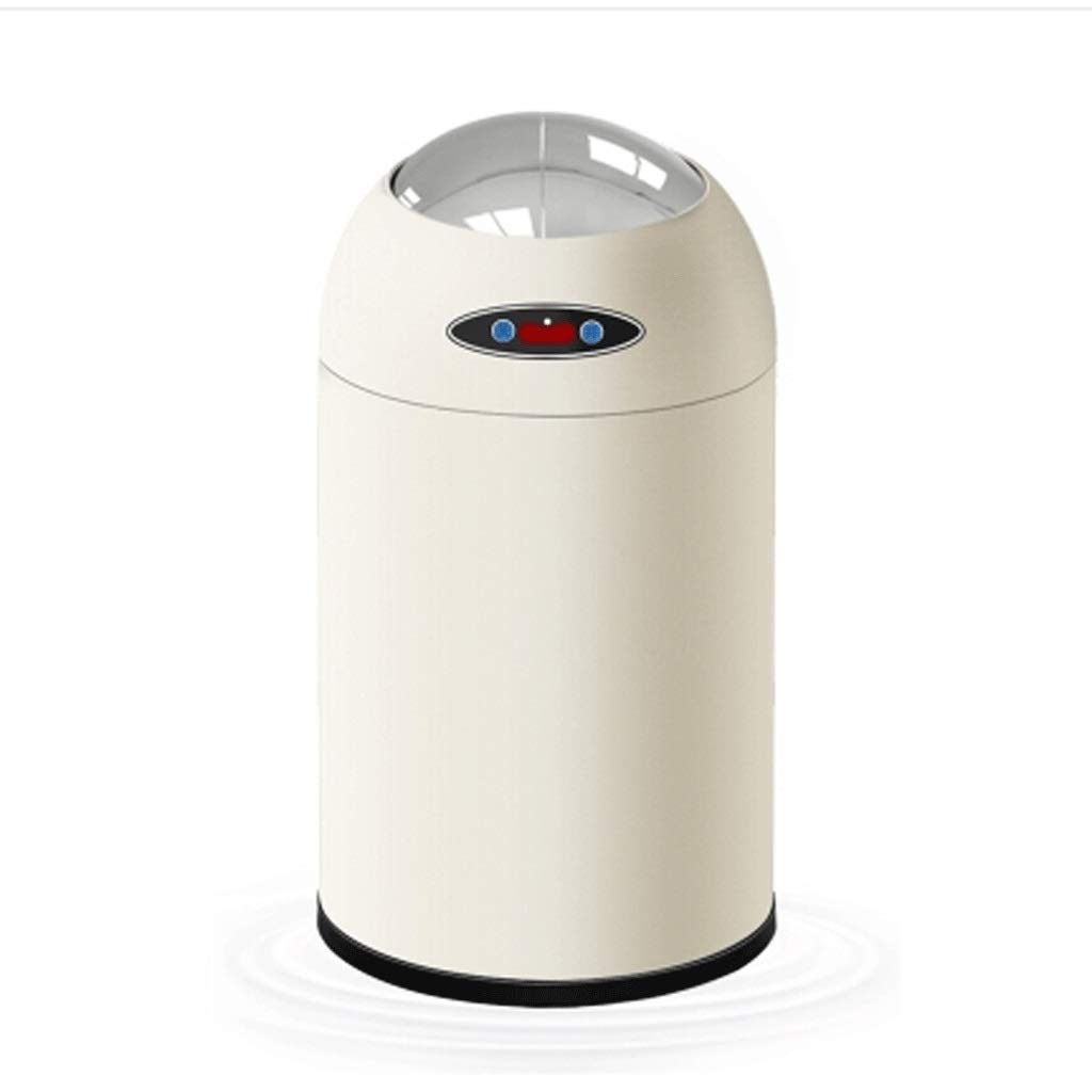 Electric Induction Trash Can Smart Home Living Room Bedroom Kitchen Bathroom with Lid Automatic Change Bag (Color : B Size : 12L) (A 8L)